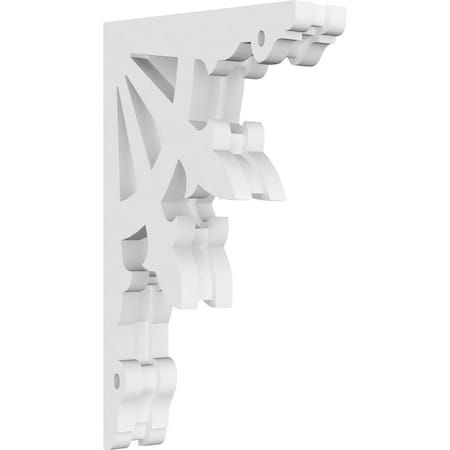 Ekena Millwork Riley Architectural Grade PVC Corbel, 1 7/8"W X 6 1/2"D X 11"H CORP01X06X11RL